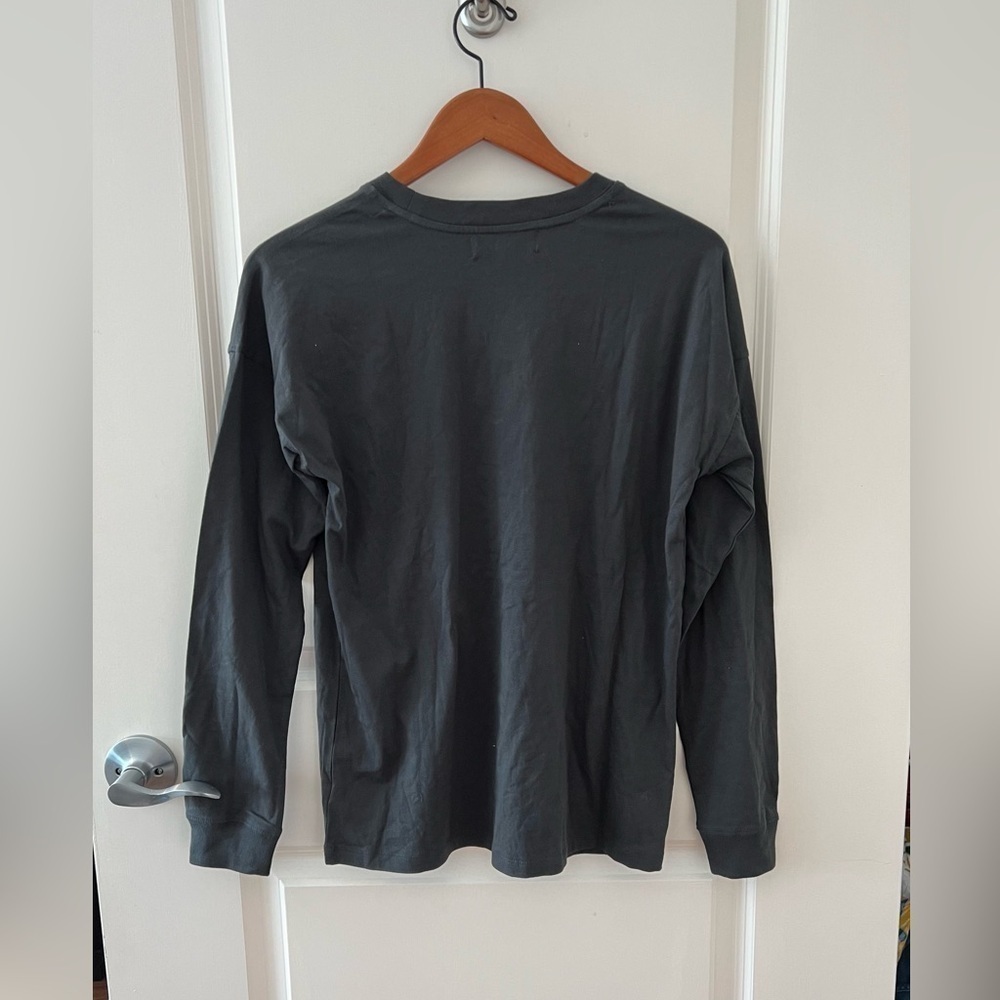 SPIRITUAL GANGSTER PEACE CARA LONG SLEEVE VINTAGE BLACK TEE - Picture 9 of 16